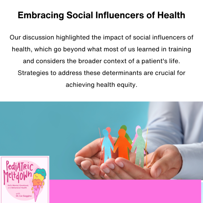 Pediatric Social Influencers of Health-